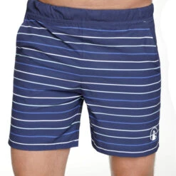 Ocean AOP Stripe Smash Shorts Herren - Blau -BIDI BADU Verkäufe 00177000 17