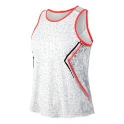 Animal Instinct Tank-Top Damen - Weiß, Mehrfarbig