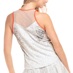 Animal Instinct Tank-Top Damen - Weiß, Mehrfarbig -BIDI BADU Verkäufe 01198000 12