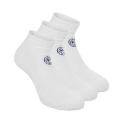 BIDI BADU No Party No Show Move Tennissocken 3er Pack - Weiß, Schwarz