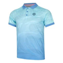 BIDI BADU Colortwist Polo Herren - Türkis, Blau