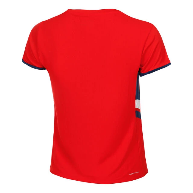 Lotto Squadra III T-Shirt Damen - Rot 2 Lotto Squadra III T-Shirt Damen - Rot – Bild 2