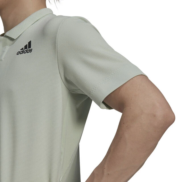 ADIDAS US Series Polo Herren - Grün 6 ADIDAS US Series Polo Herren - Grün – Bild 6