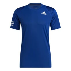 ADIDAS Club 3 Stripes T-Shirt Herren - Blau