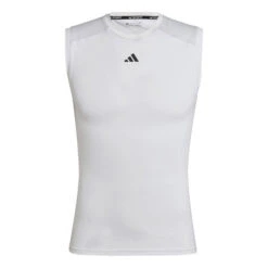 ADIDAS Tech-Fit Tank-Top Herren - Weiß