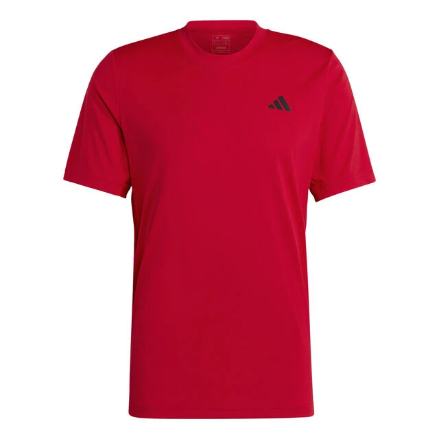 ADIDAS Club T-Shirt Herren - Rot 1 ADIDAS Club T-Shirt Herren - Rot