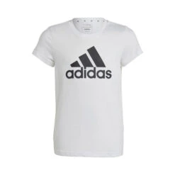 ADIDAS Essentials Big Logo T-Shirt Mädchen - Schwarz, Weiß
