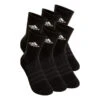 ADIDAS Crew Sportswear Ankle Sportsocken 6er Pack - Schwarz, Weiß