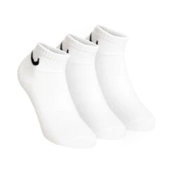 Nike Everyday Lightweight Tennissocken 3er Pack - Weiß, Schwarz