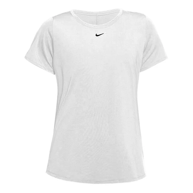 Nike Dri-Fit One Standard Fit T-Shirt Damen - Weiß, Schwarz 1 Nike Dri-Fit One Standard Fit T-Shirt Damen - Weiß, Schwarz