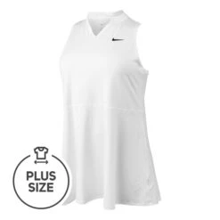 Nike Court Victory Dri-Fit Plus Kleid Damen - Weiß
