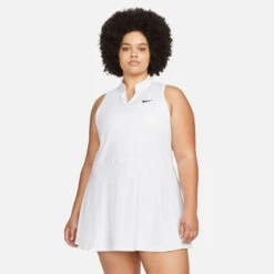 Nike Court Victory Dri-Fit Plus Kleid Damen - Weiß -BIDI BADU Verkäufe 55797000 14