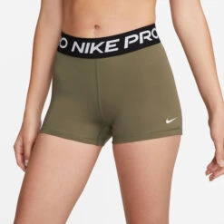 Nike Pro 3in Shorts Damen - Oliv, Schwarz 11 Nike Pro 3in Shorts Damen - Oliv, Schwarz -BIDI BADU Verkäufe 56209000 13