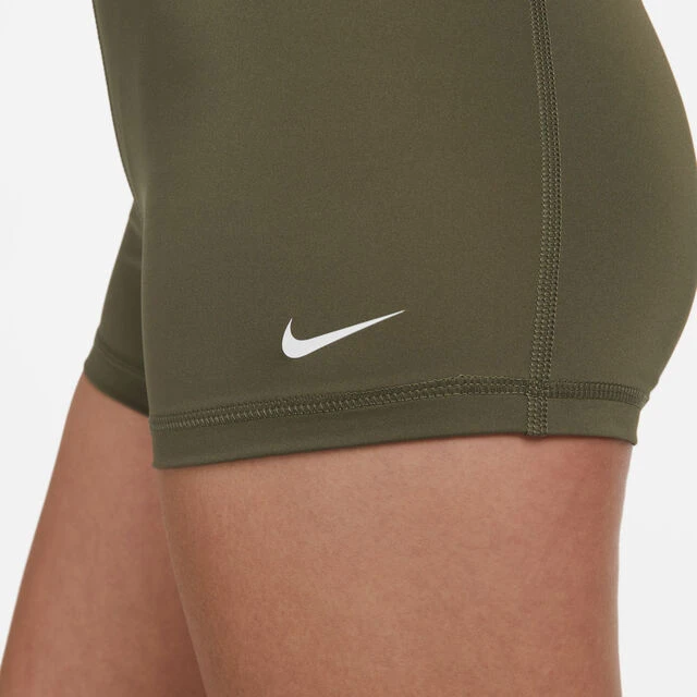Nike Pro 3in Shorts Damen - Oliv, Schwarz 7 Nike Pro 3in Shorts Damen - Oliv, Schwarz – Bild 7